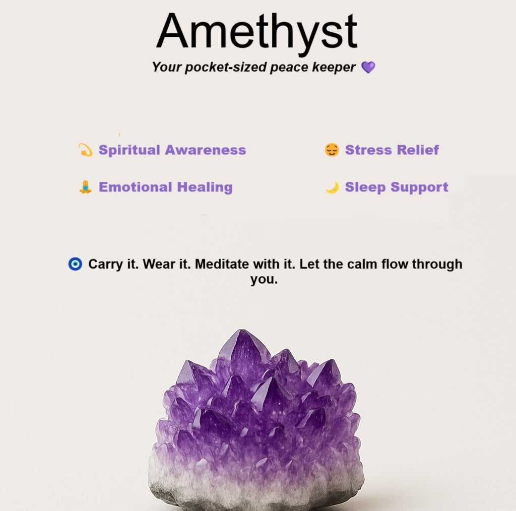 Amethyst 925 Silver Carved Round Ring The Spring Story