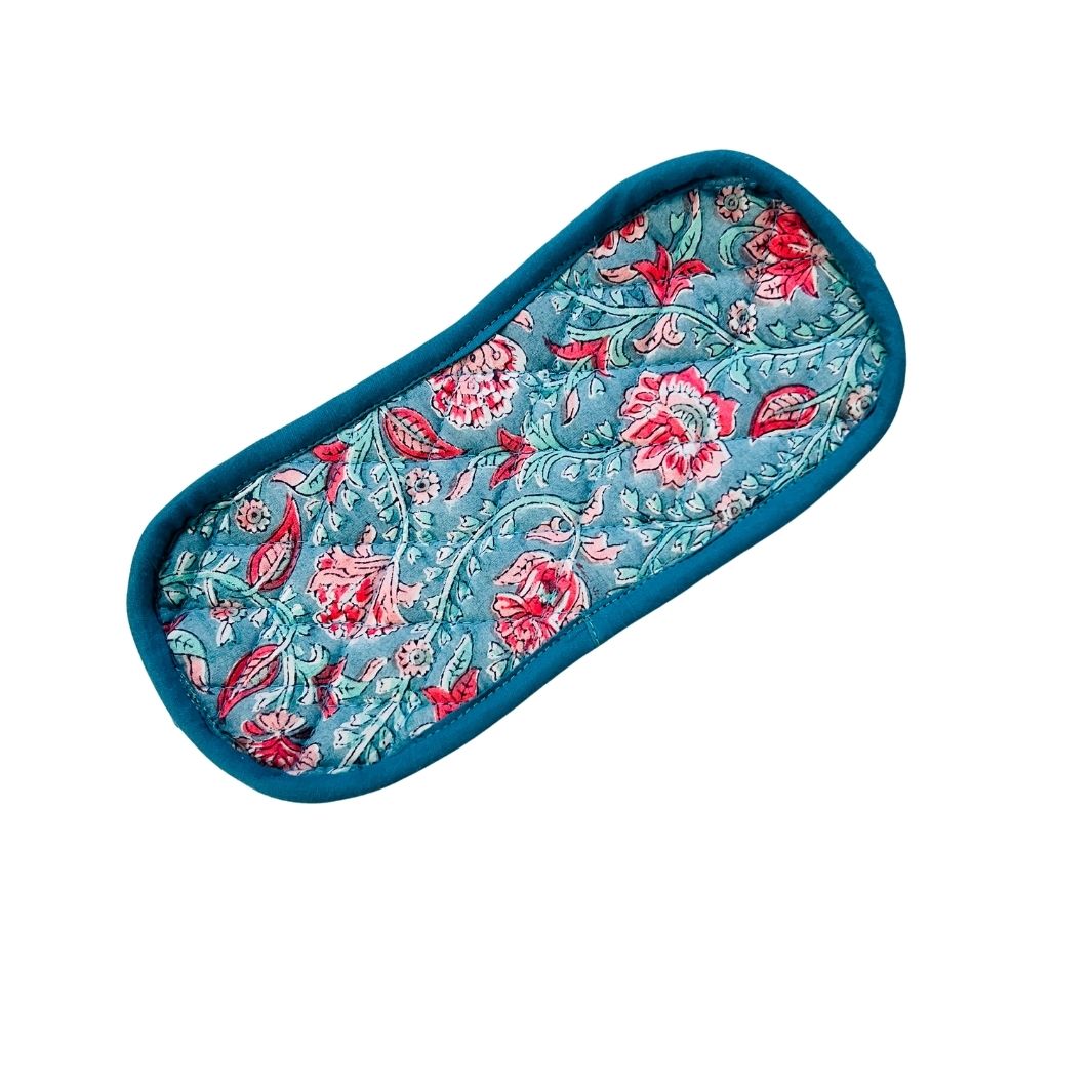 Bahaar Handblock Print Cotton Eye Mask