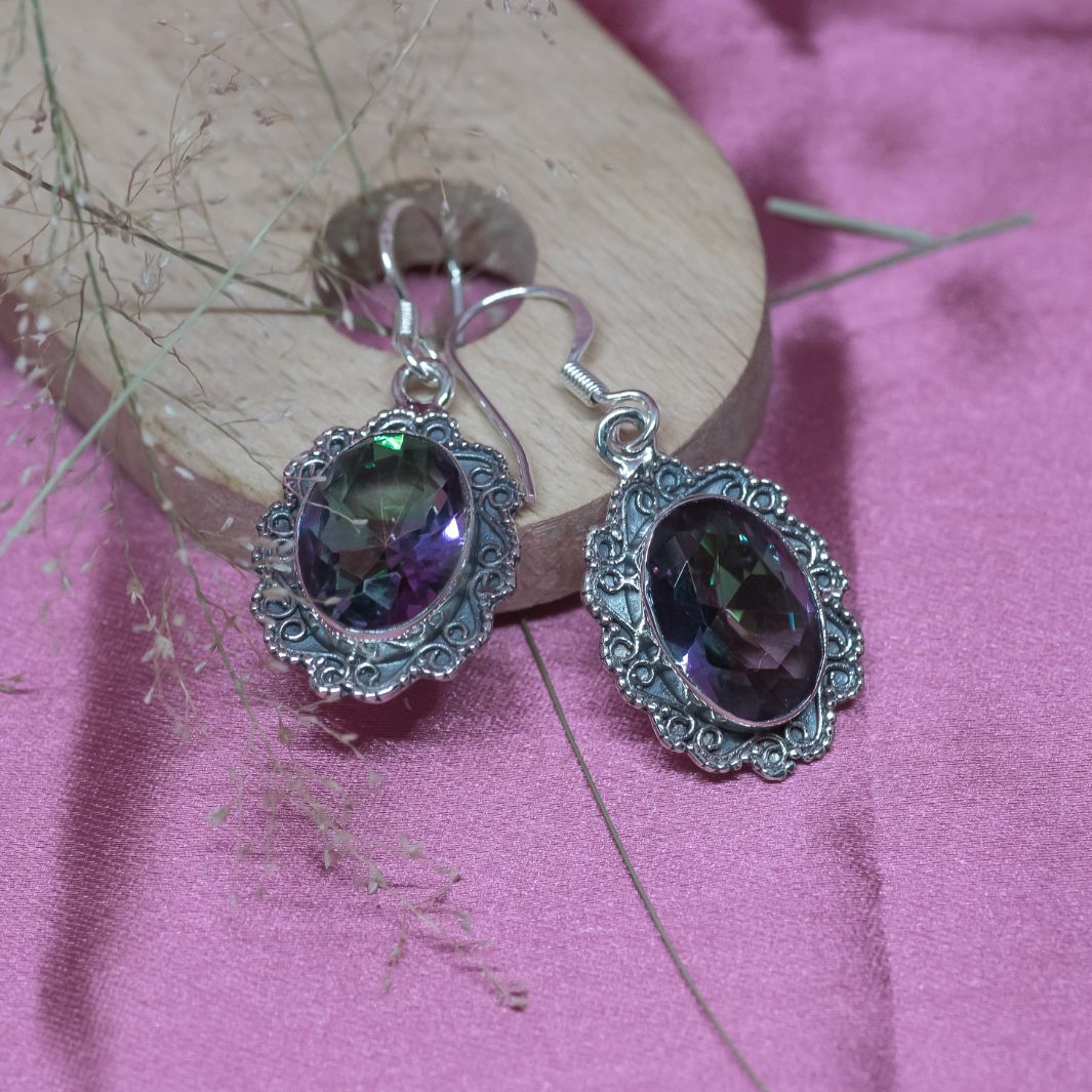 Mystic 925 Silver Earrings