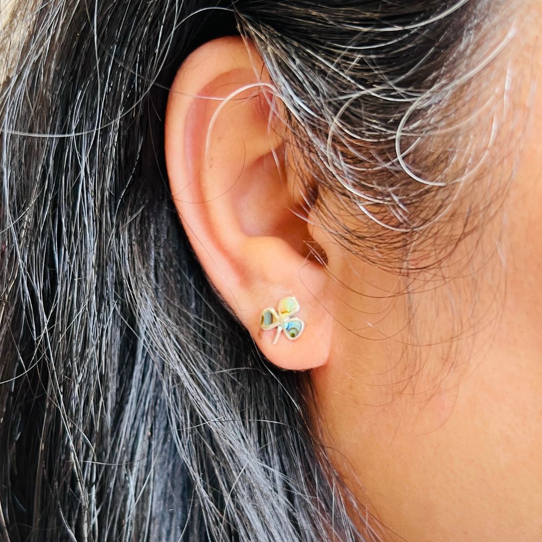 Abalone 925 Silver Stud