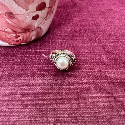 Pearl 925 Silver Ring