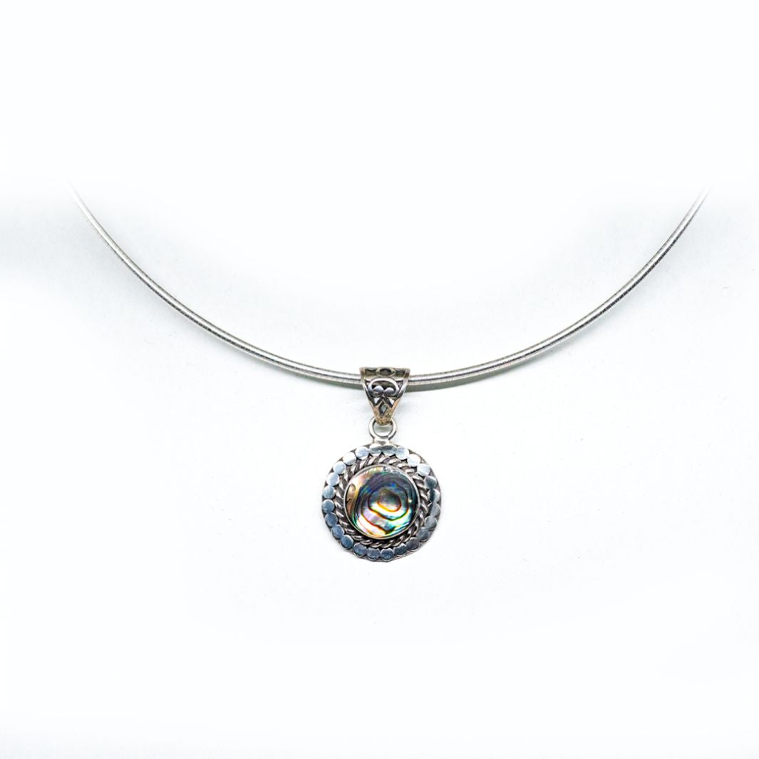 Abalone 925 Silver Pendant