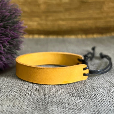 Mustard Leather Bracelet