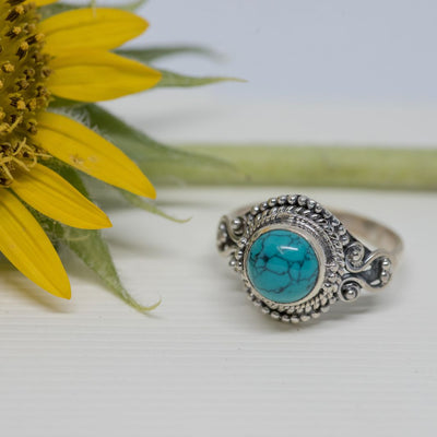 Turquoise 925 Silver Ring