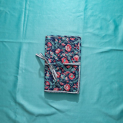 Bahaar Handblock Print Cotton Jewellery pouch