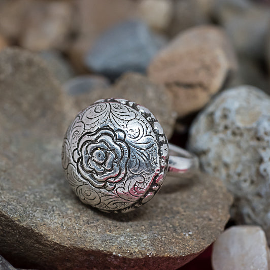 Antique 925 Silver-Ring