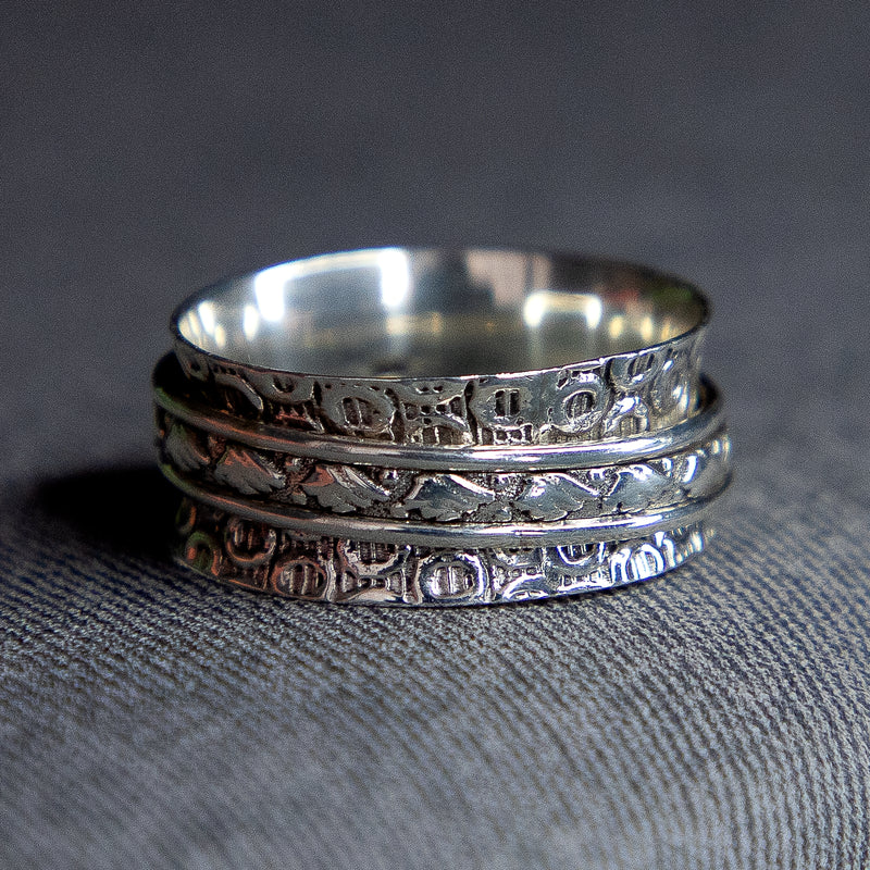 Stylish 925 Silver-Ring